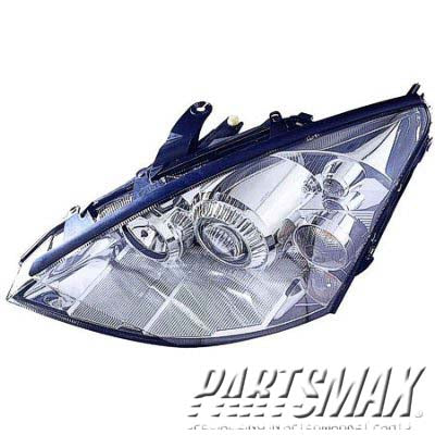 2502 | 2002-2005 FORD FOCUS LT Headlamp assy composite w/HID lamps | FO2502202|2M5Z13008HD