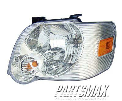 2502 | 2006-2010 FORD EXPLORER LT Headlamp assy composite all | FO2502220|6L2Z13008BA