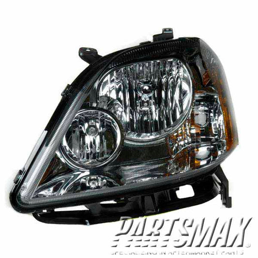 2502 | 2006-2006 FORD FIVE HUNDRED LT Headlamp assy composite all | FO2502221|6G1Z13008B
