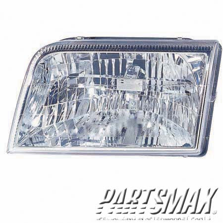 2502 | 2006-2011 MERCURY GRAND MARQUIS LT Headlamp assy composite all; Lens/Housing Only | FO2502222|6W3Z13008BA