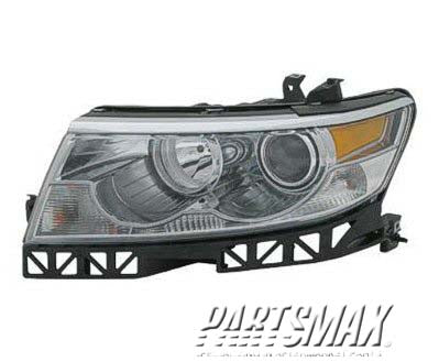 2502 | 2006-2006 LINCOLN ZEPHYR LT Headlamp assy composite w/halogen | FO2502234|6H6Z13008DC