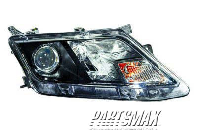 2502 | 2010-2012 FORD FUSION LT Headlamp assy composite  | FO2502273|9E5Z13008B