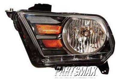 1150 | 2010-2014 FORD MUSTANG LT Headlamp assy composite GT; Halogen | FO2502276|AR3Z13008D