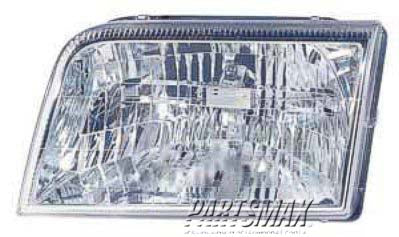 2502 | 2009-2011 MERCURY GRAND MARQUIS LT Headlamp assy composite  | FO2502277|9W3Z13008B