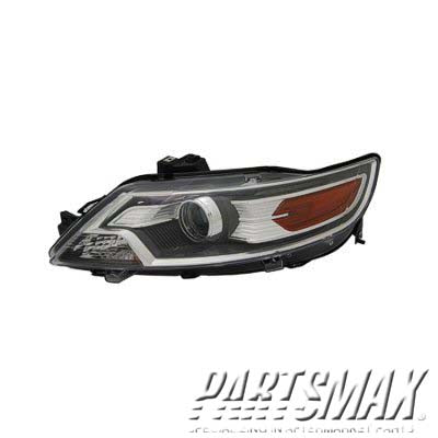 2502 | 2010-2012 FORD TAURUS LT Headlamp assy composite SE|SEL | FO2502280|BG1Z13008B