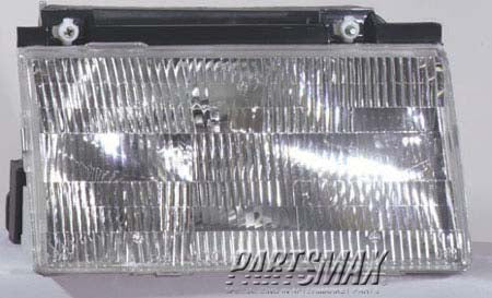 2503 | 1988-1991 FORD TEMPO RT Headlamp assy composite all | FO2503102|E83Z13008A