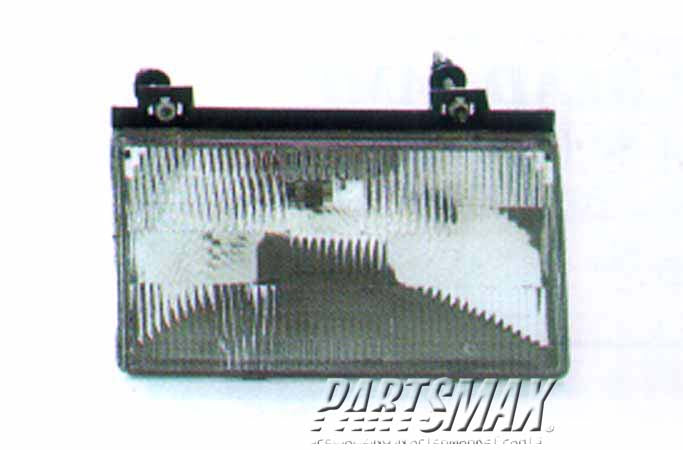 2503 | 1992-1994 FORD TEMPO RT Headlamp assy composite all | FO2503108|F23Z13008A