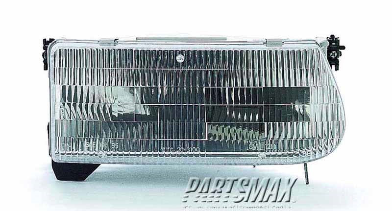 2503 | 1995-2000 FORD EXPLORER RT Headlamp assy composite all | FO2503122|F5TZ13008A