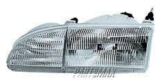 2503 | 1994-1995 FORD THUNDERBIRD RT Headlamp assy composite all | FO2503128|F4SZ13008A