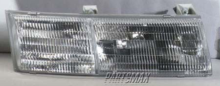 2503 | 1992-1995 MERCURY SABLE RT Headlamp assy composite all | FO2503129|F24Y13008A