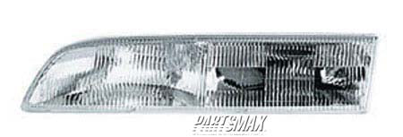 2503 | 1992-1997 FORD CROWN VICTORIA RT Headlamp assy composite all | FO2503131|F2AZ13008A