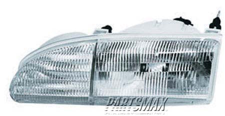 2503 | 1996-1997 MERCURY COUGAR RT Headlamp assy composite all | FO2503136|F6SZ13008AJ