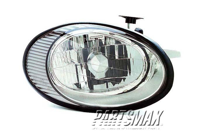2503 | 1996-1998 FORD TAURUS RT Headlamp assy composite to 5/18/98 | FO2503138|F6DZ13008A