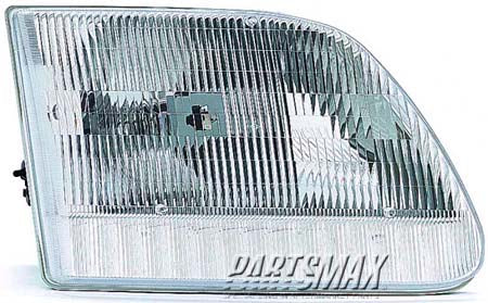 2503 | 2001-2003 FORD F-150 RT Headlamp assy composite XLT|LARIAT|XL; w/o STX; w/o Heritage Edition | FO2503139|3L3Z13008CA