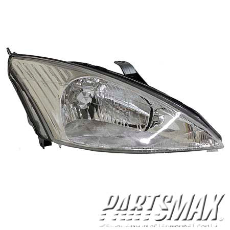 2503 | 2000-2002 FORD FOCUS RT Headlamp assy composite except SVT; halogen | FO2503171|3S4Z13008CC