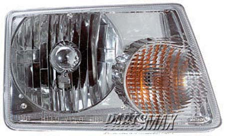 2503 | 2001-2008 FORD RANGER RT Headlamp assy composite Requires Parklamp Socket & Bulb | FO2503173|6L5Z13008AA