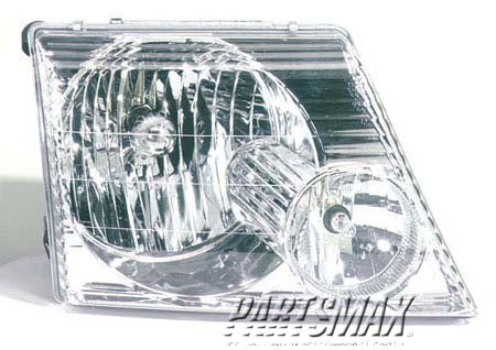 1160 | 2002-2005 FORD EXPLORER RT Headlamp assy composite except Sport; lens/houing assembly | FO2503176|1L2Z13008AA
