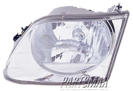 2503 | 2001-2003 FORD F-150 RT Headlamp assy composite Lightning; w/o bracket | FO2503182|3L3Z13008EA