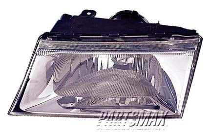 2503 | 2003-2004 MERCURY GRAND MARQUIS RT Headlamp assy composite except Marauder; To 8-7-03; w/o bulbs or sockets; bright | FO2503187|3W3Z13008EA