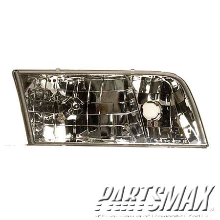 2503 | 1998-2002 FORD CROWN VICTORIA RT Headlamp assy composite w/o bulbs or sockets; replacement lens design | FO2503200|4W7Z13008B