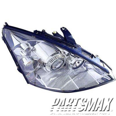 2503 | 2002-2005 FORD FOCUS RT Headlamp assy composite w/HID lamps | FO2503202|2M5Z13008HC
