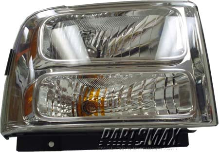 2503 | 2004-2007 FORD F-350 SUPER DUTY RT Headlamp assy composite w/o harley-davidson; To 12-6-04; w/kentuky plant; From 12-7-04 | FO2503217|6C3Z13008AB