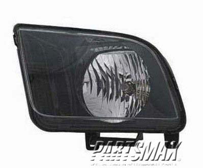 1160 | 2007-2009 FORD MUSTANG RT Headlamp assy composite Exc SHELBY GT500; Halogen | FO2503231|7R3Z13008C