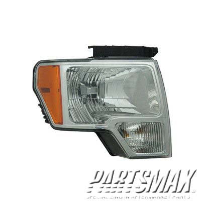 2503 | 2009-2009 FORD F-150 RT Headlamp assy composite To 3-1-09 | FO2503258|9L3Z13008C