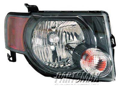 1160 | 2008-2012 FORD ESCAPE RT Headlamp assy composite XLT; w/Appearance Pkg; From 12-1-08 | FO2503278|9L8Z13008A