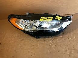 1160 | 2017-2020 FORD FUSION RT Headlamp assy composite Halogen; w/o Signature Lighting | FO2503348|HS7Z13008D