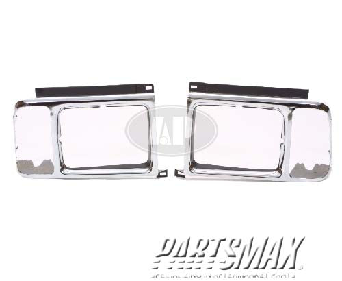 2513 | 1989-1991 FORD AEROSTAR RT Headlamp door bright | FO2513109|E99Z13064C