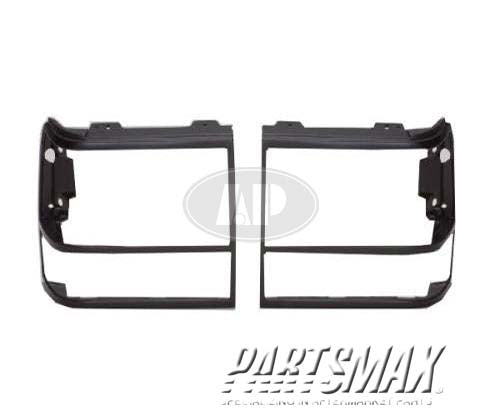 2513 | 1991-1994 FORD EXPLORER RT Headlamp door except Limited; black | FO2513110|E9TZ13064E