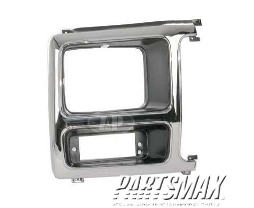 2513 | 1980-1986 FORD BRONCO RT Headlamp door argent & bright | FO2513148|EOTZ13064L