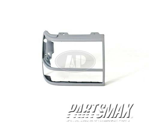 2513 | 1989-1990 FORD RANGER RT Headlamp door argent | FO2513156|F2TZ13064G