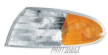2520 | 1995-1997 FORD CONTOUR LT Parklamp assy park/marker combination | FO2520127|F5RZ13201A