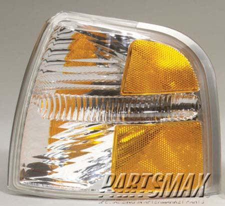 2520 | 2002-2004 FORD EXPLORER LT Parklamp assy park/signal combination; except Sport; w/o socket or bulb; to 12/22/03 | FO2520167|1L2Z13201AA