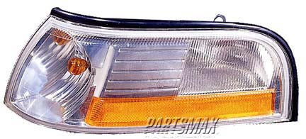 2520 | 2003-2005 MERCURY GRAND MARQUIS LT Parklamp assy includes marker lamp; except Marauder | FO2520171|3W3Z13201AA