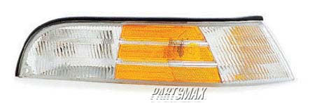 2521 | 1992-1997 FORD CROWN VICTORIA RT Parklamp assy LX; includes marker lamp | FO2521124|F2AZ13200B