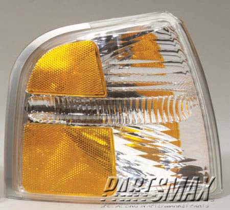 2521 | 2002-2004 FORD EXPLORER RT Parklamp assy park/signal combination; except Sport; w/o socket or bulb; to 12/22/03 | FO2521167|1L2Z13200AA