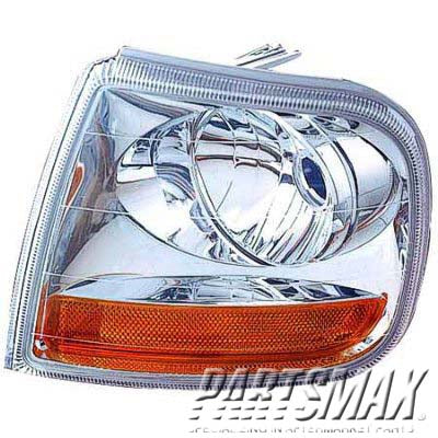 1260 | 2004-2004 FORD F-150 HERITAGE LT Parklamp lens/housing Lightning Model | FO2526105|3L3Z13201BA