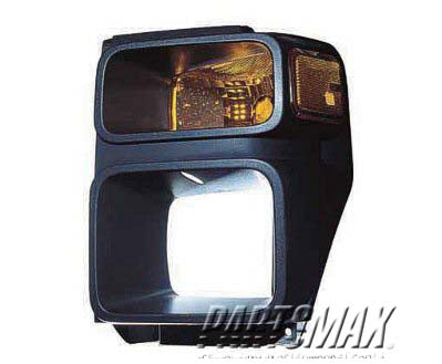 2526 | 2007-2009 FORD F-250 SUPER DUTY LT Parklamp lens/housing  | FO2526106|7C3Z13201B