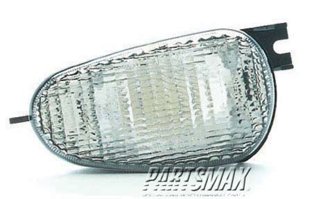 2530 | 1996-1999 FORD TAURUS LT Front signal lamp SHO | FO2530165|F8DZ13369AA