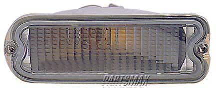 2530 | 1993-1995 MERCURY VILLAGER LT Front signal lamp w/clear lens | FO2530166|F3XY13369A