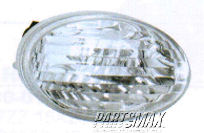 2530 | 1998-1999 FORD TAURUS LT Front signal lamp except SHO | FO2530167|F8DZ13201AA