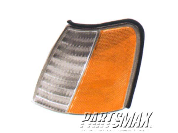 2550 | 1989-1991 FORD TAURUS LT Front marker lamp assy all | FO2550106|E9DZ15A201B