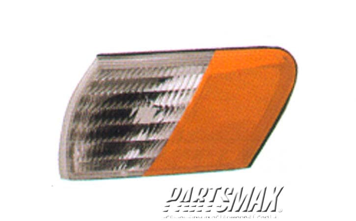 2550 | 1992-1995 FORD TAURUS LT Front marker lamp assy except SHO | FO2550109|F2DZ15A201F
