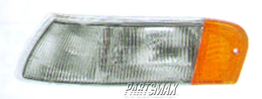 2550 | 1992-1995 MERCURY SABLE LT Front marker lamp assy all | FO2550121|F2DZ15A201D