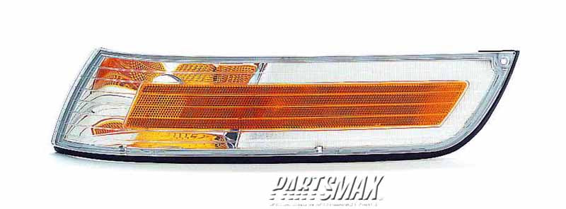 2550 | 1995-1997 MERCURY GRAND MARQUIS LT Front marker lamp assy w/o cornering lamp | FO2550123|F5MY15A201B