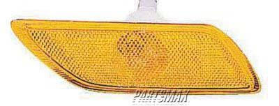 2550 | 2004-2004 FORD FOCUS RT Front marker lamp assy includes socket & bulb; w/HID lamps; w/o Appearance Pkg | FO2550141|5S4Z15A201AA