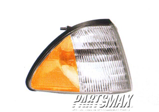 2551 | 1987-1993 FORD MUSTANG RT Front marker lamp assy all | FO2551103|E7ZZ15A201A